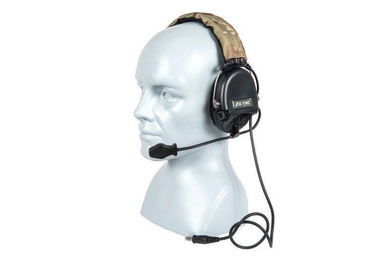 Z-Tac zSor headset mikrofonilla - OD / multicam