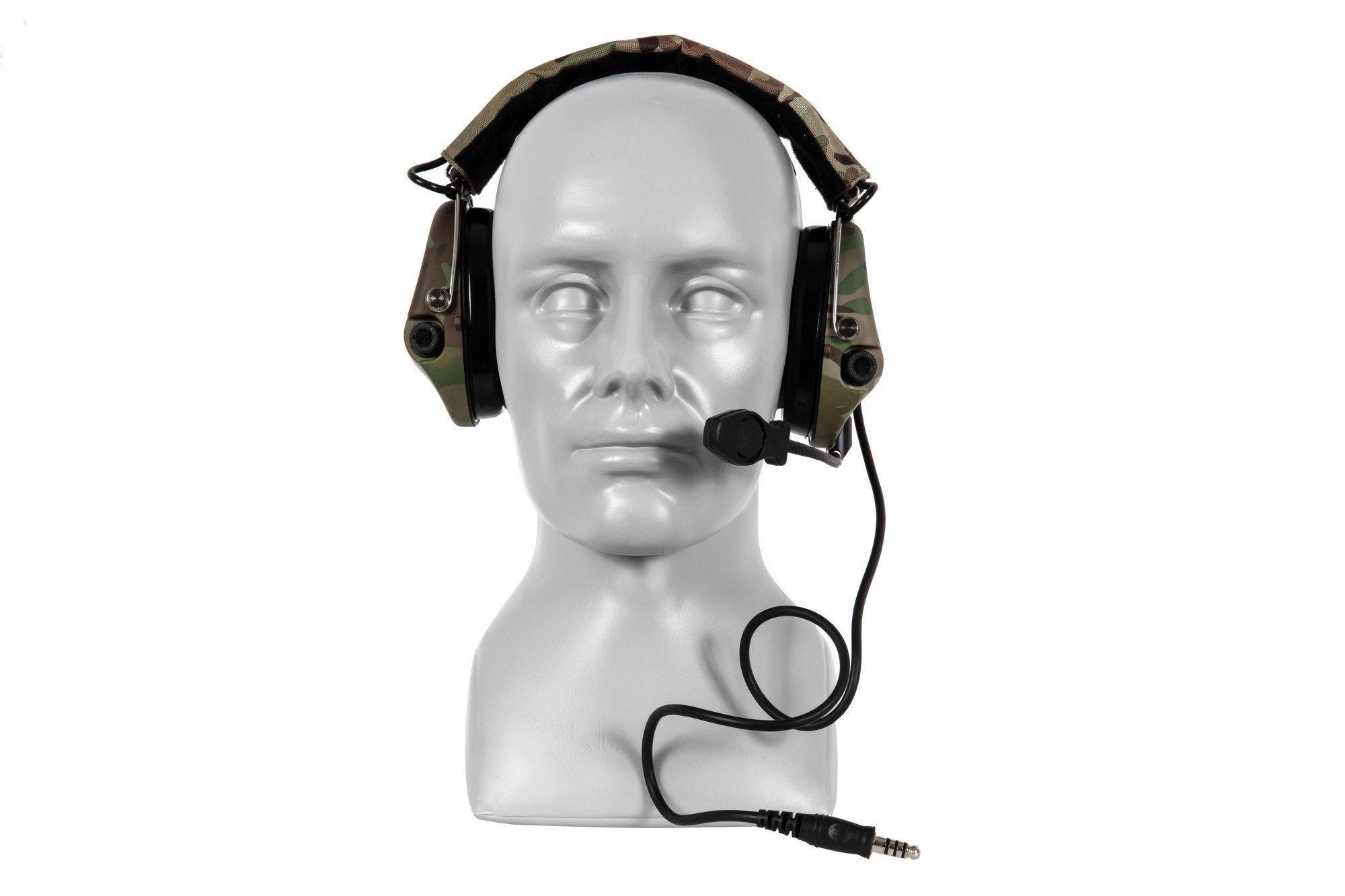 Z-Tac zSor headset mikrofonilla - Multicam