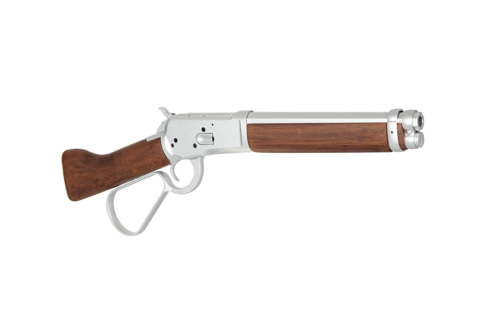 A&K Winchester M1873 kaasukivääri, metallia ja puuta - hopea