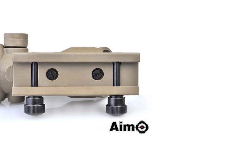 AIM-O ACOG 4x32C tähtäin kuituoptiikalla - hiekka