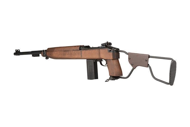 King Arms M1A1 Paratrooper GBB CO2 kivääri - puuta ja metallia