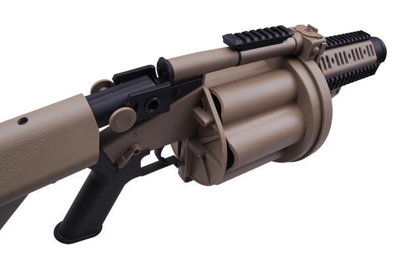 ICS MGL 40mm revolverikranaatinheitin (ICS-191) - TAN