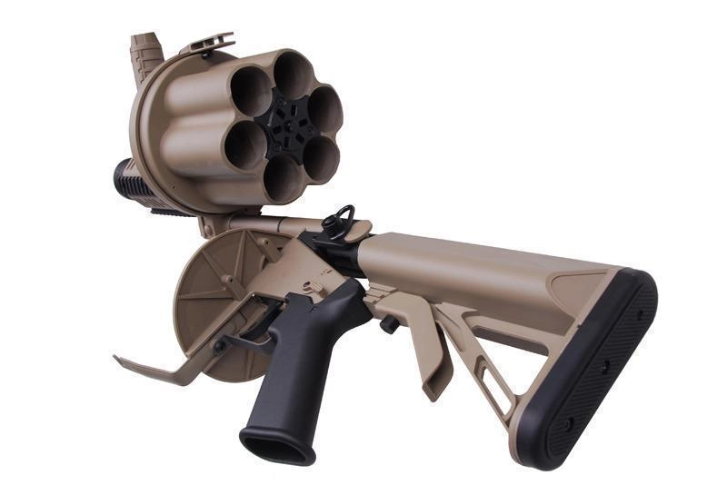 ICS MGL 40mm revolverikranaatinheitin (ICS-191) - TAN