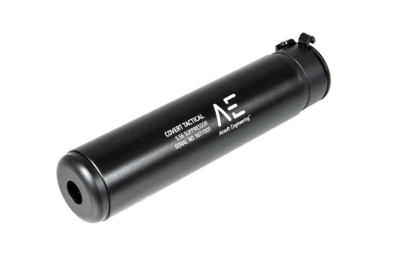 AE Covert Tactical STD QD2 äänenvaimennin - 40x170mm