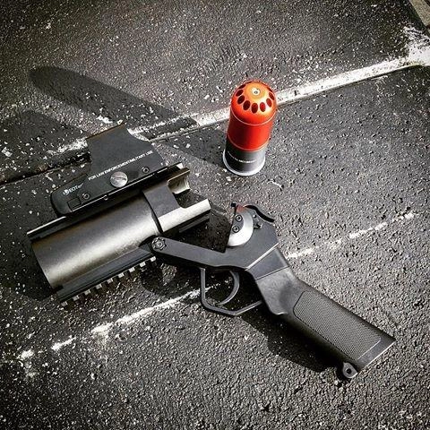Cyma M052 40mm pistoolikranaatinheitin - musta