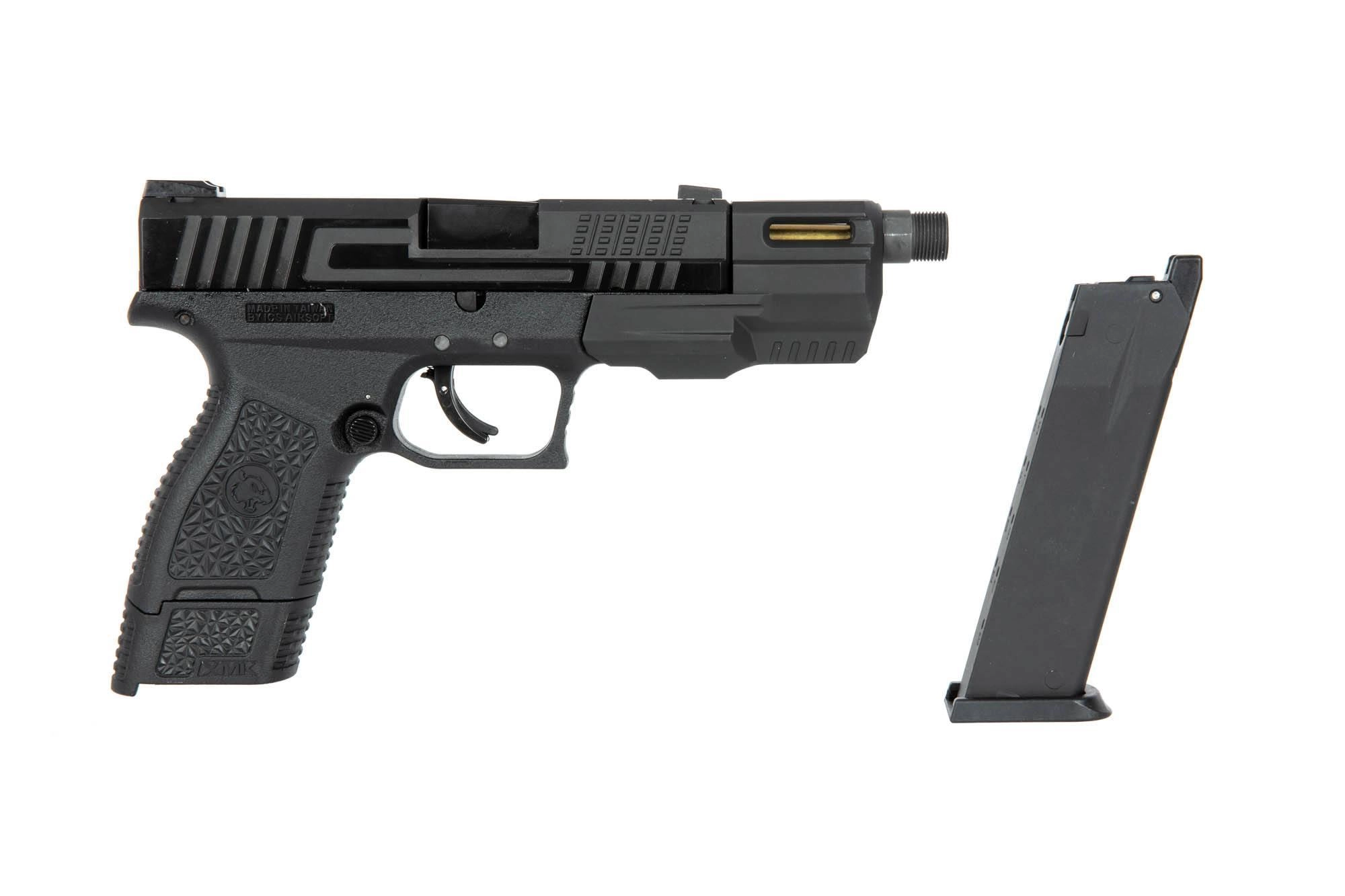 ICS BLE-XMK Standard GBB pistooli - musta
