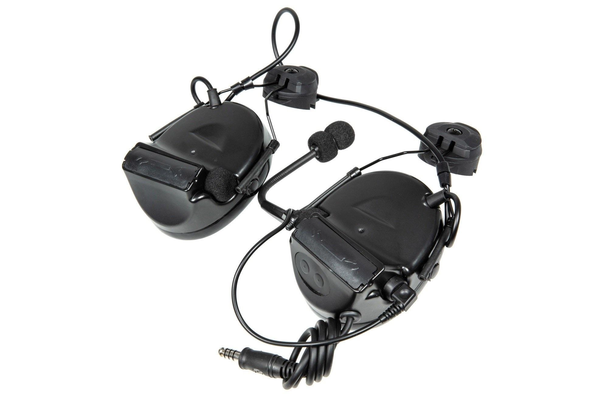 Z-Tactical CII headset, FAST-kypärään - musta