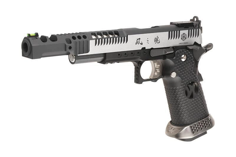 AW Custom HX2401 GBB pistooli, metallinen