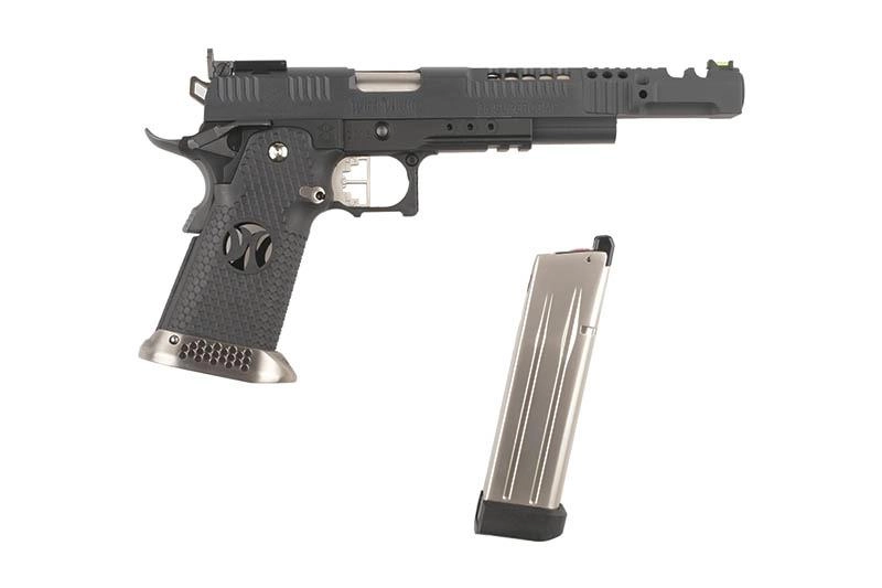 AW Custom HX2402 GBB pistooli, metallinen