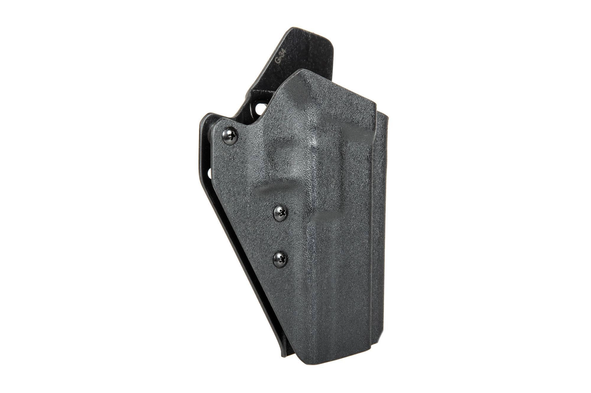 Primal Gear kydex kotelo Glock 34/35 pistoolille - musta