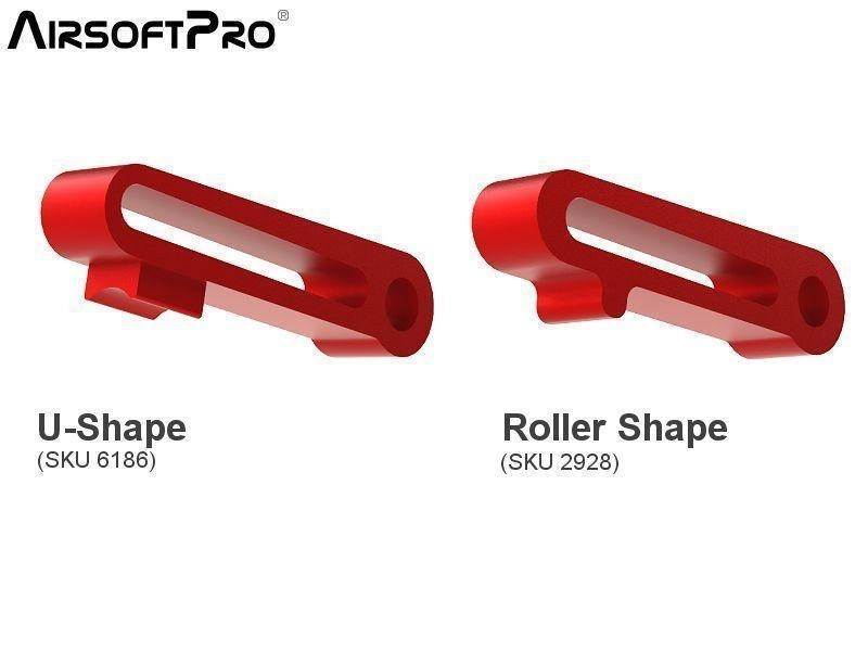 AirsoftPro TM VSR-10 hopinsäätövipu, metallinen - Roller Shape