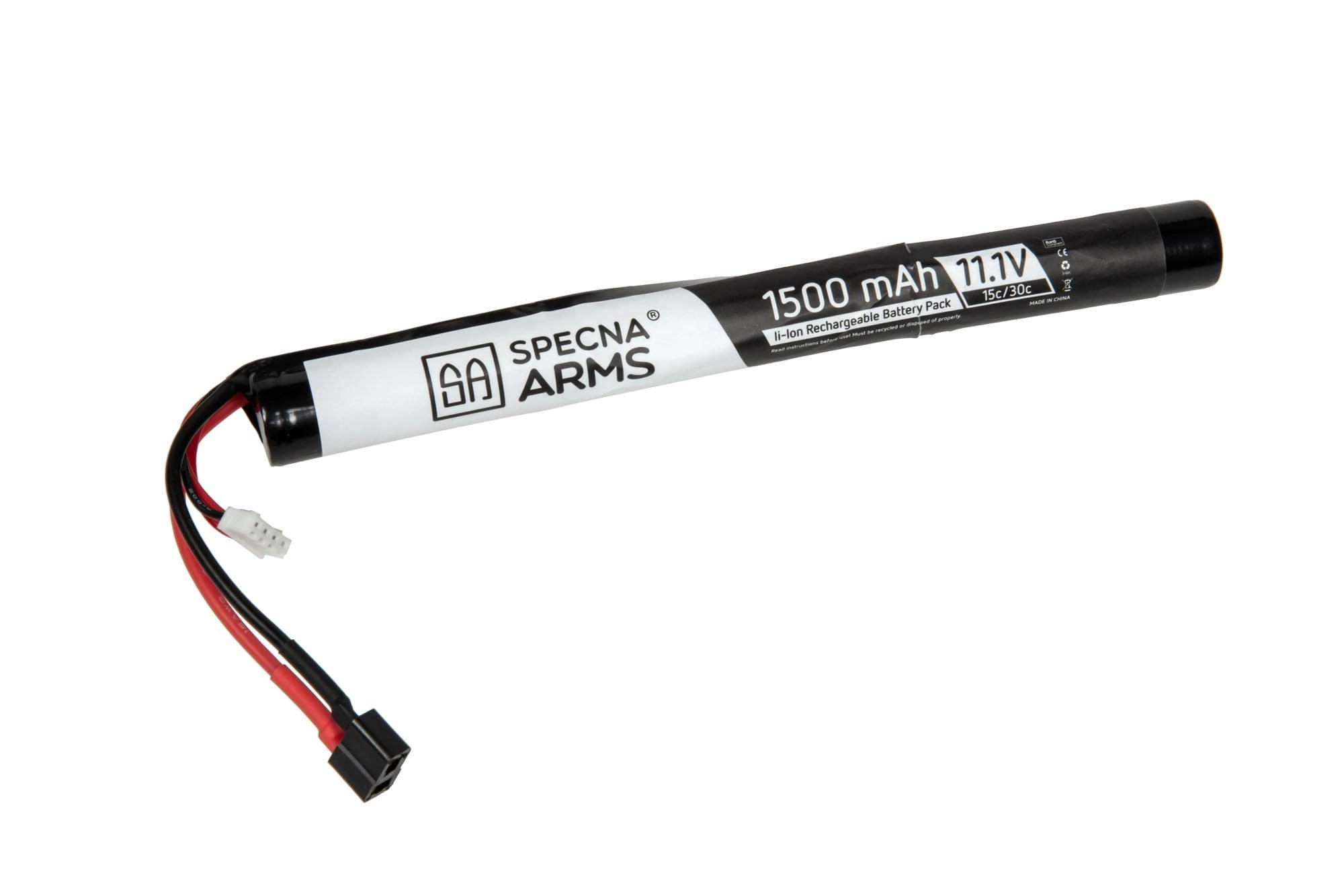 Specna Arms 11.1V 1500mAh Li-ion akku, stick - Deans