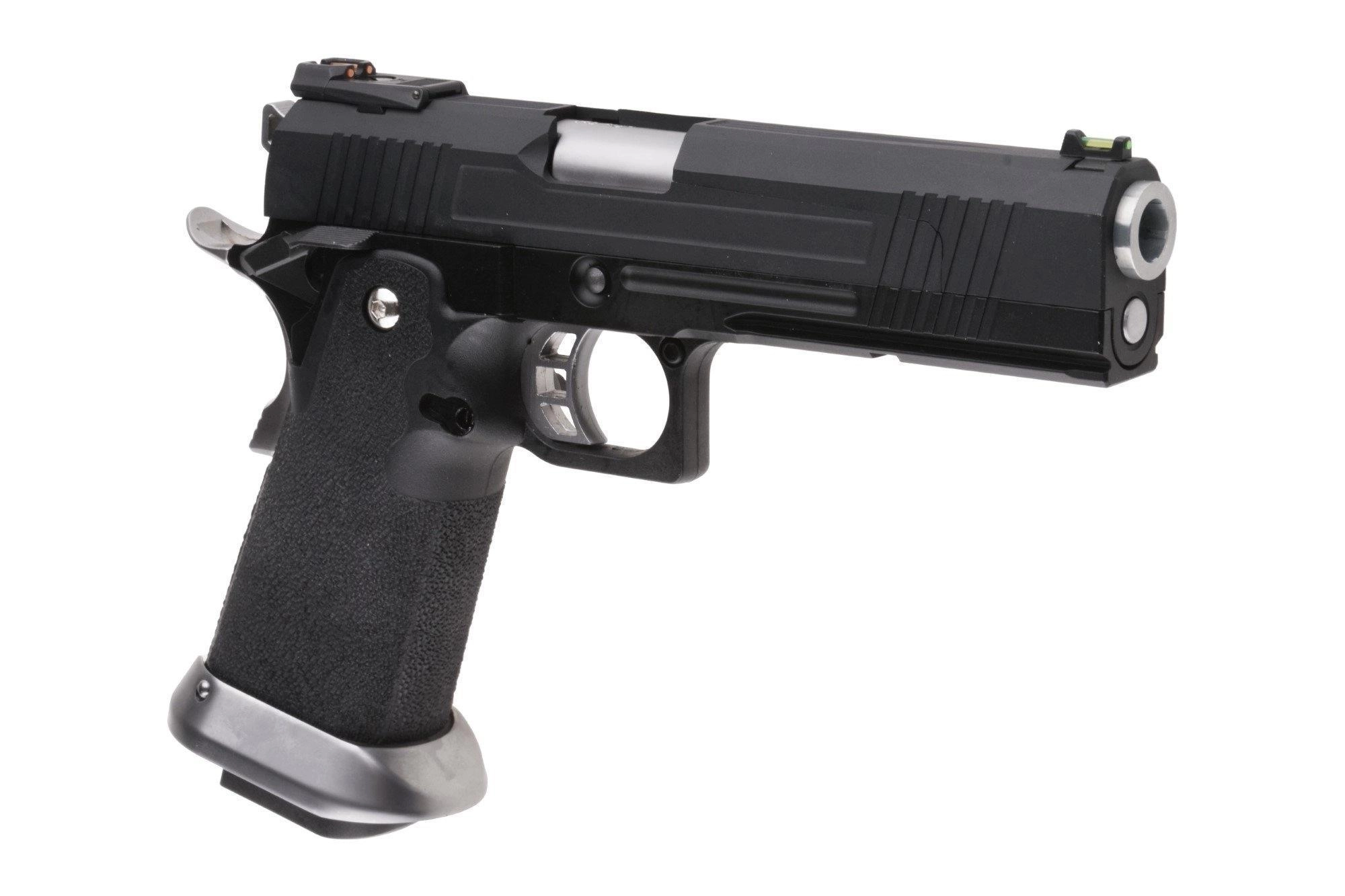 AW Custom HX1002 GBB pistooli, metallinen - musta