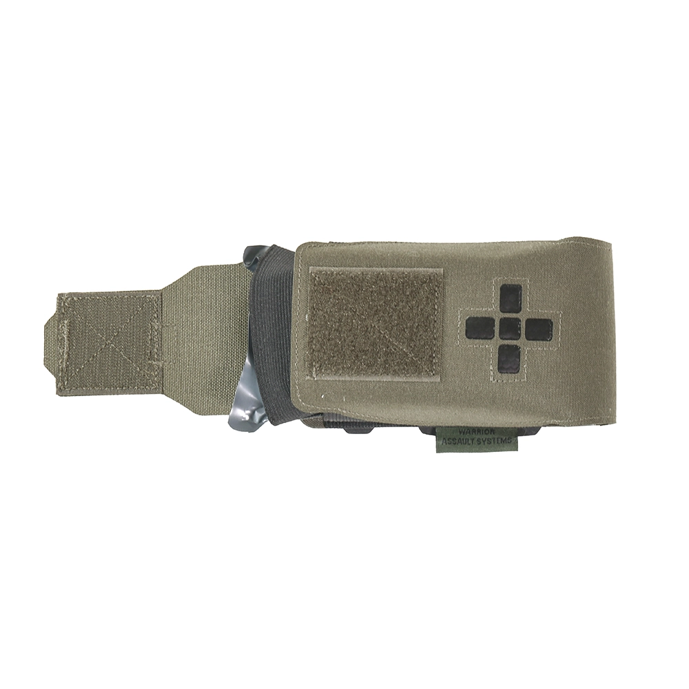 Warrior Laser Cut Small Horizontal First Aid Kit Pouch - Ranger Green