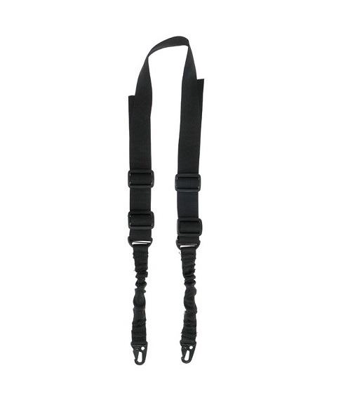 8Fields Tactical Bungee 2-pistehihna - musta