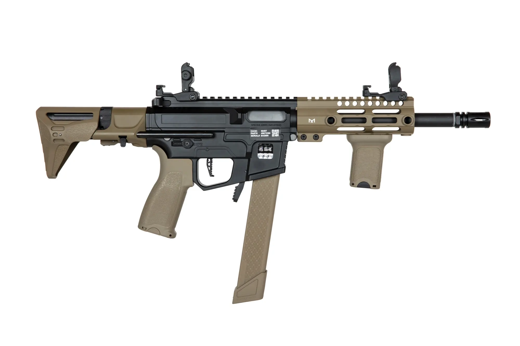 Specna Arms SA-X01 EDGE 2.0 sähköase - musta/hiekka