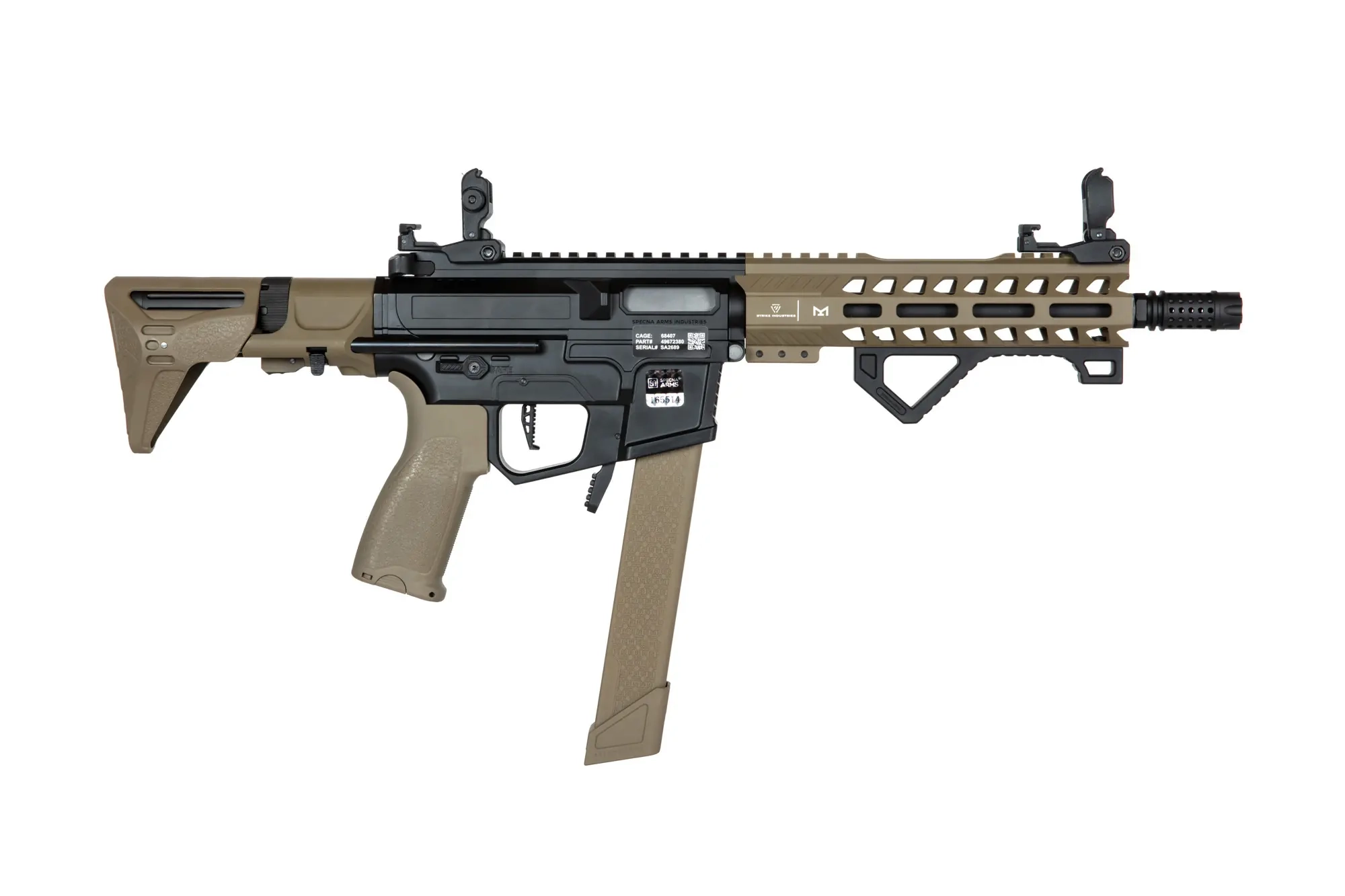 Specna Arms SA-X02 EDGE 2.0 sähköase - musta/hiekka