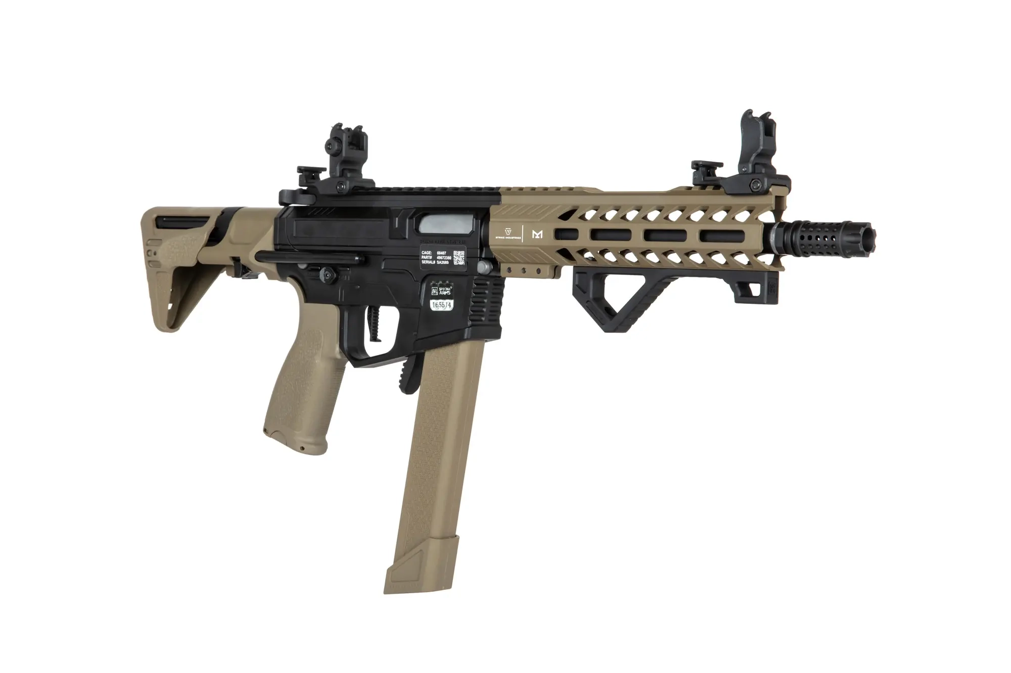 Specna Arms SA-X02 EDGE 2.0 sähköase - musta/hiekka