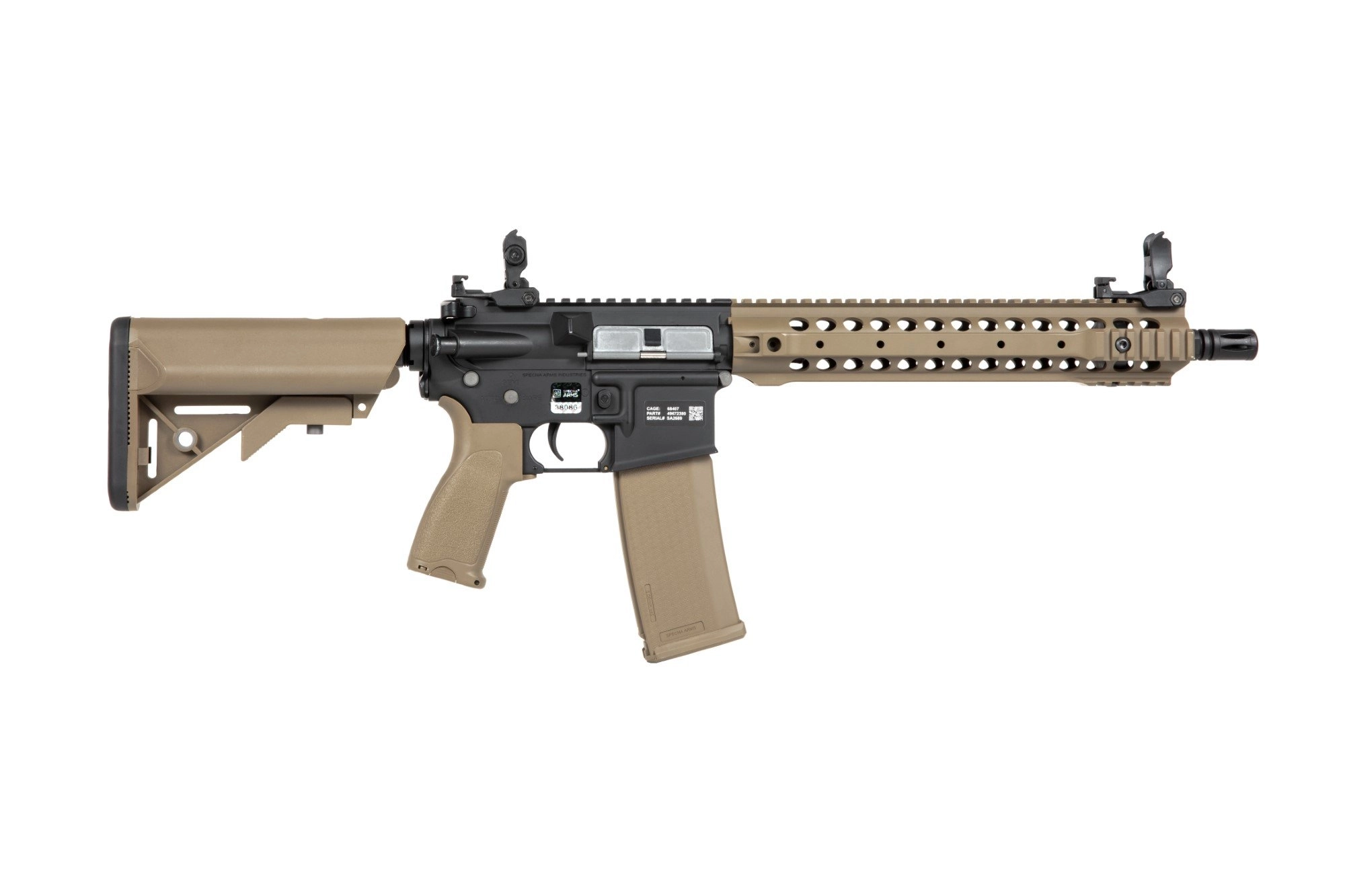 Specna Arms SA-E06 EDGE sähköase - musta/hiekka