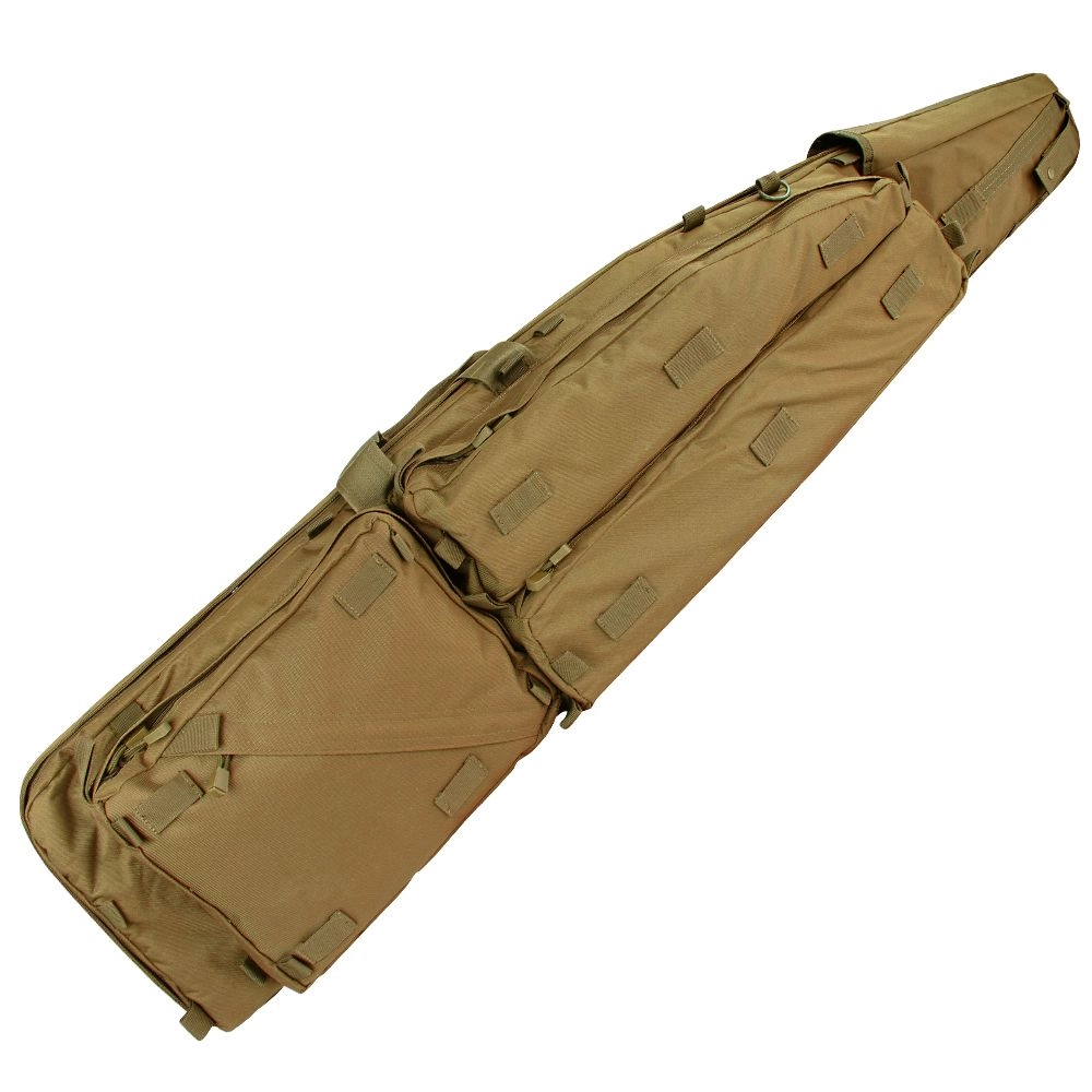 Condor 52" Sniper Drag Bag aselaukku,139 cm - kojootinruskea