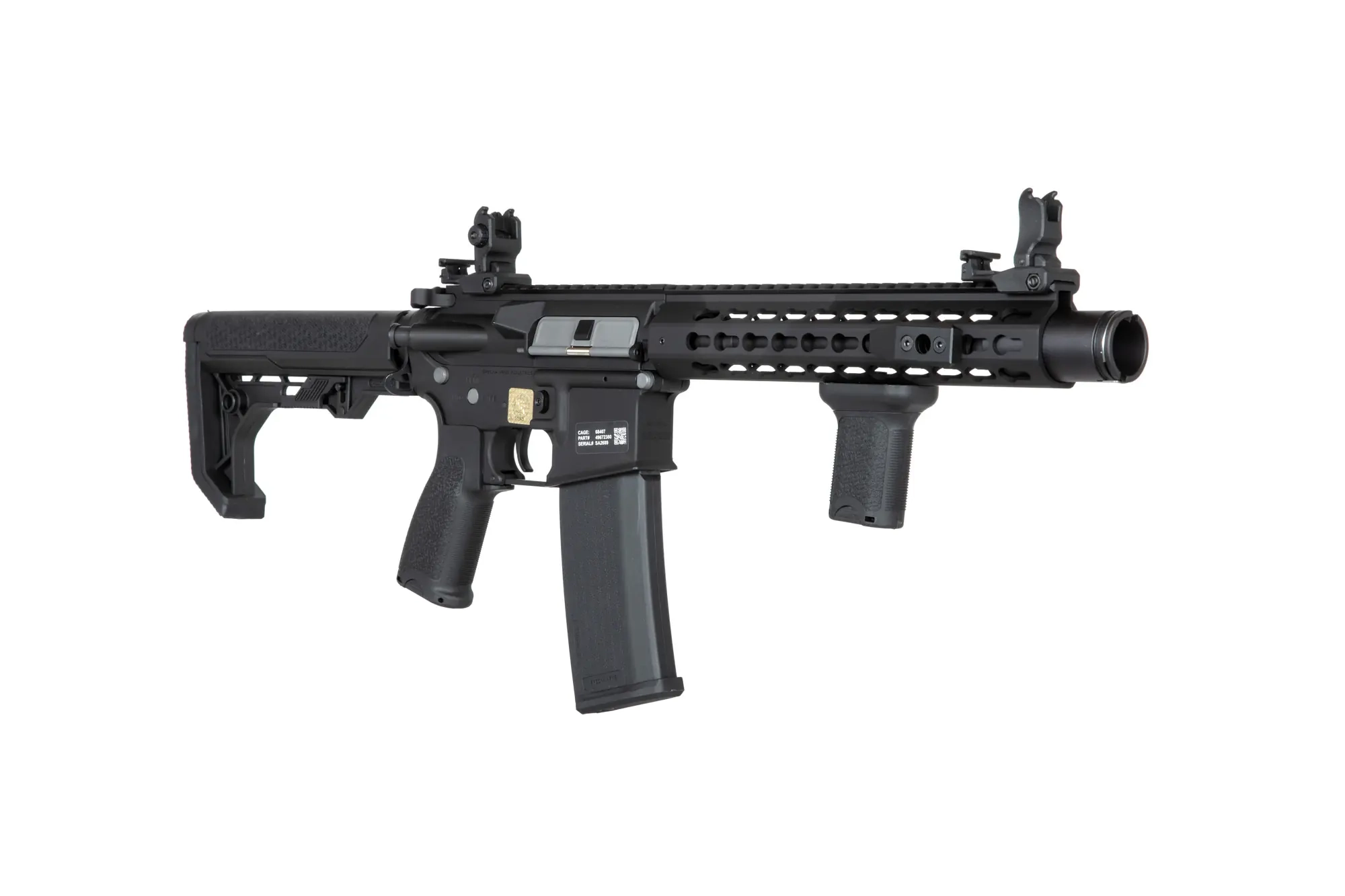Specna Arms RRA SA-E07 EDGE sähköase, Light Ops Stock - musta