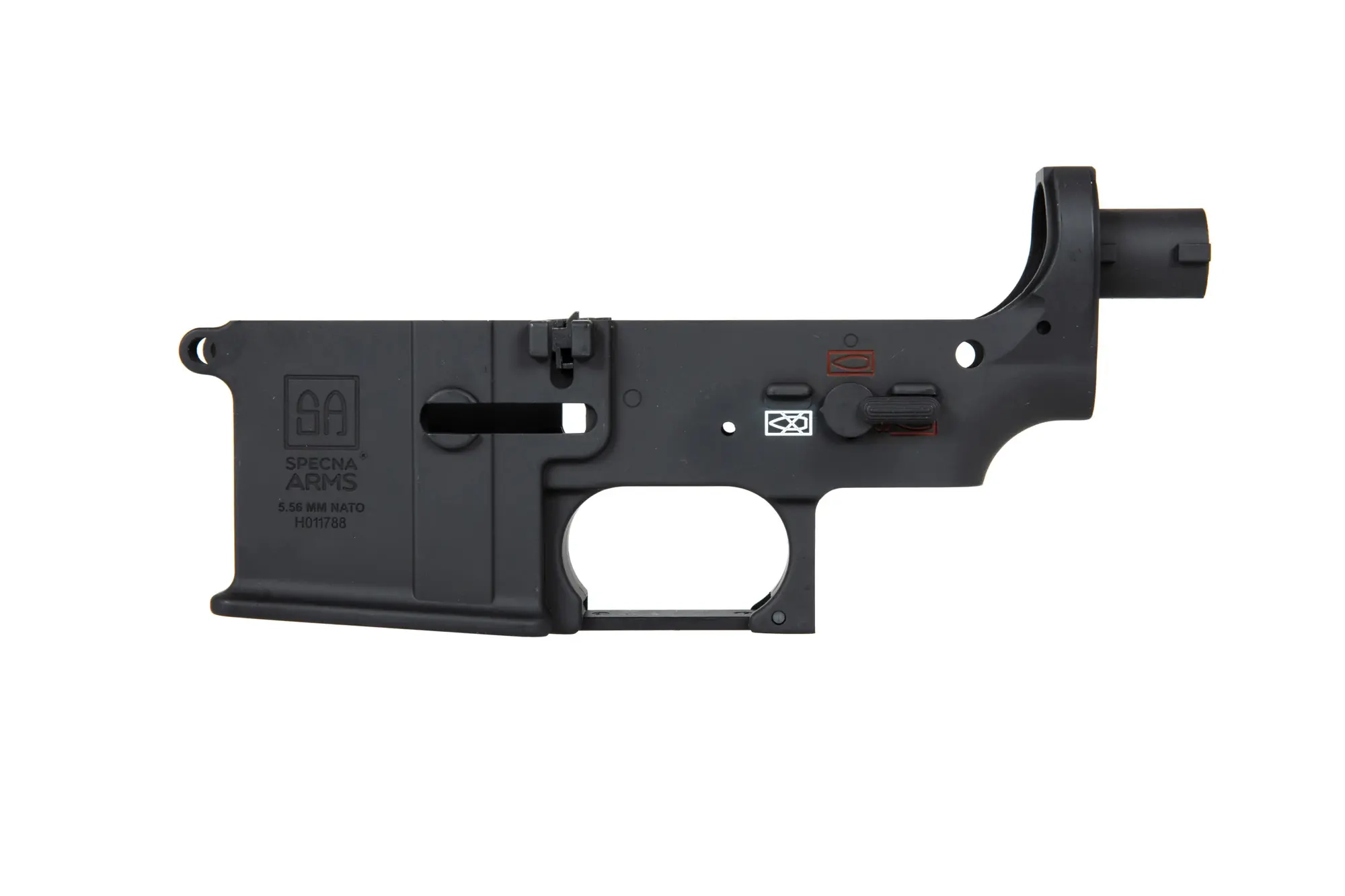 Specna Arms H EDGE 2.0 alarunko, metallinen - musta