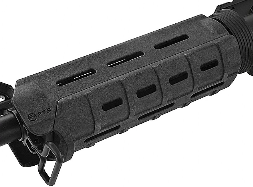 Magpul PTS MOE Hand Guard, Carbine length - musta