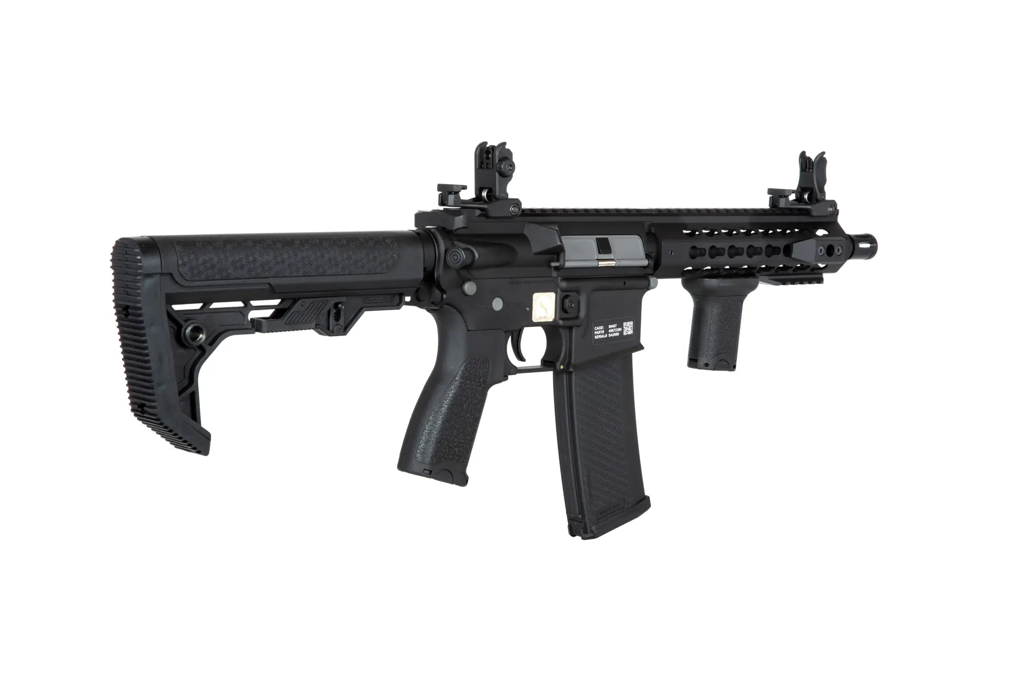 Specna Arms SA-E08 EDGE sähköase, Light Ops Stock - musta