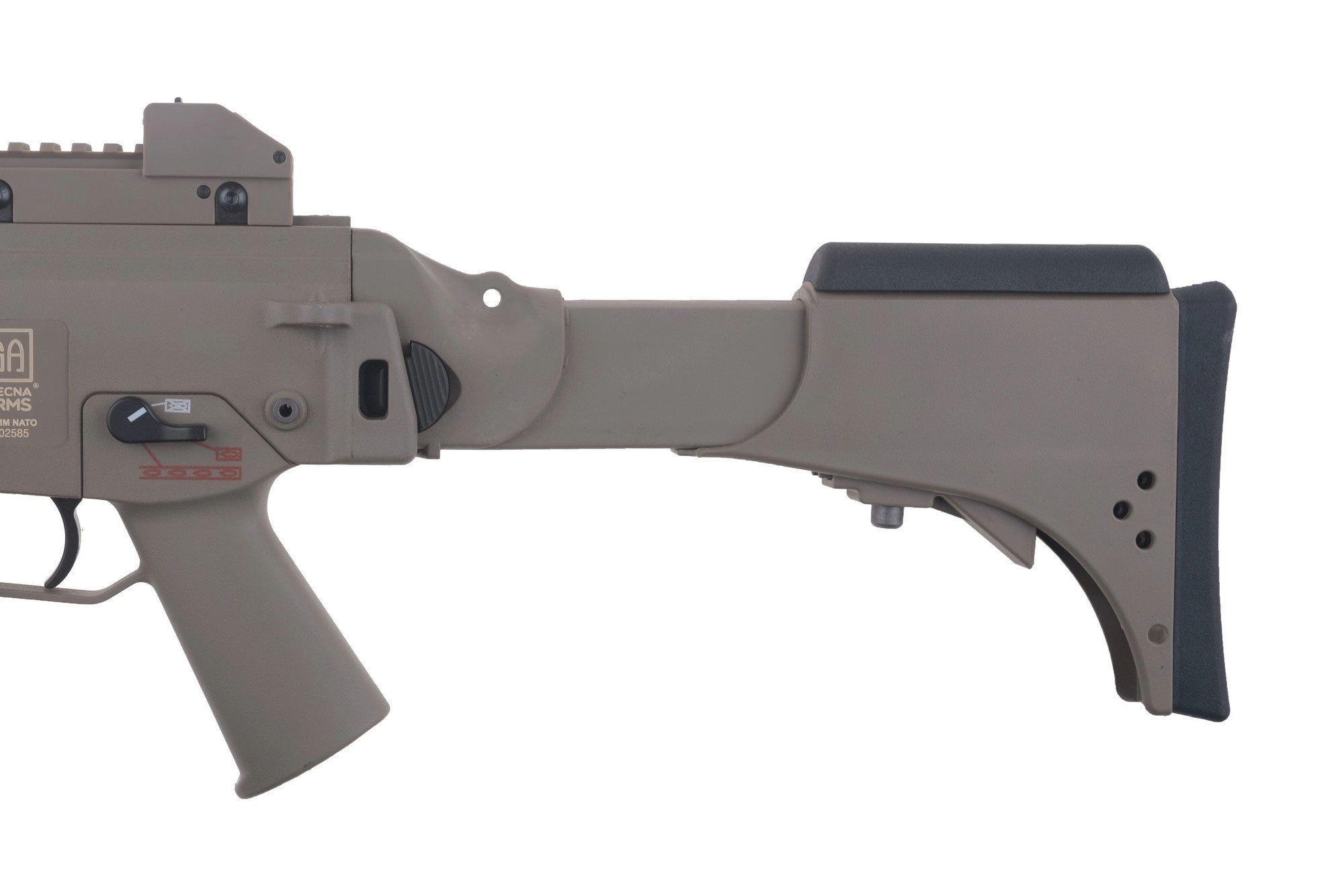 Specna Arms SA-G11V G36C KeyMod EBB sähköase - hiekka