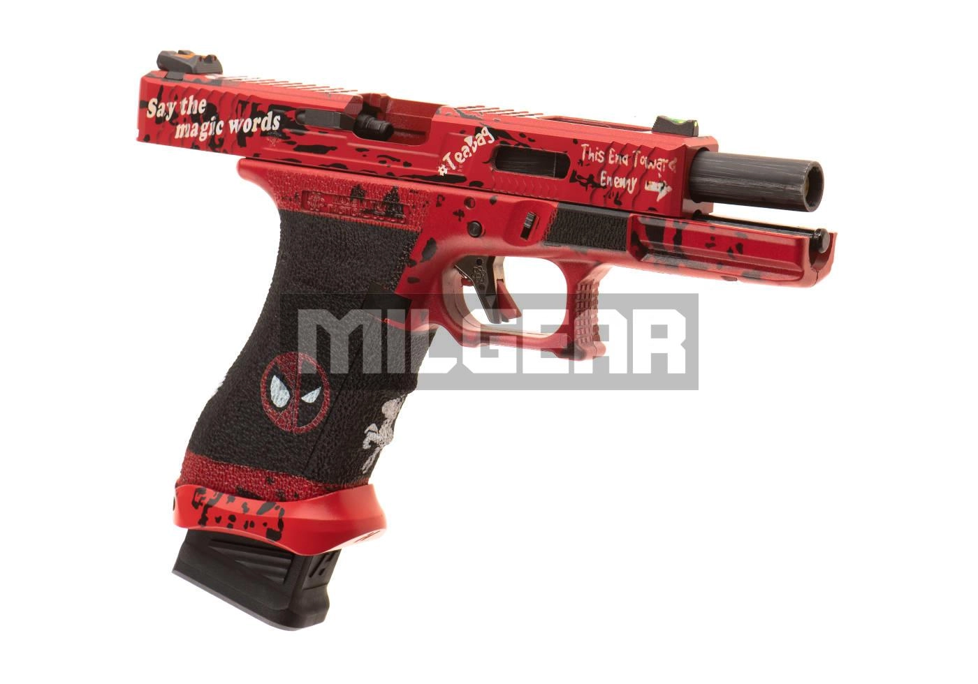 Ascend DP17 Force Deadpool Custom GBB pistooli