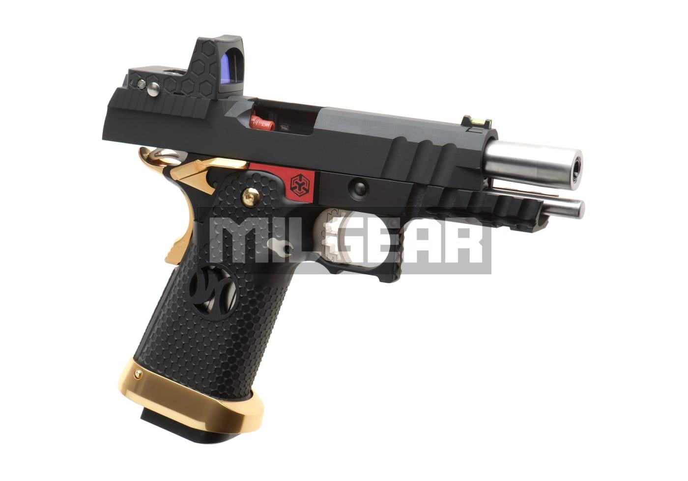 AW Custom HX2601 GBB pistooli, metallinen