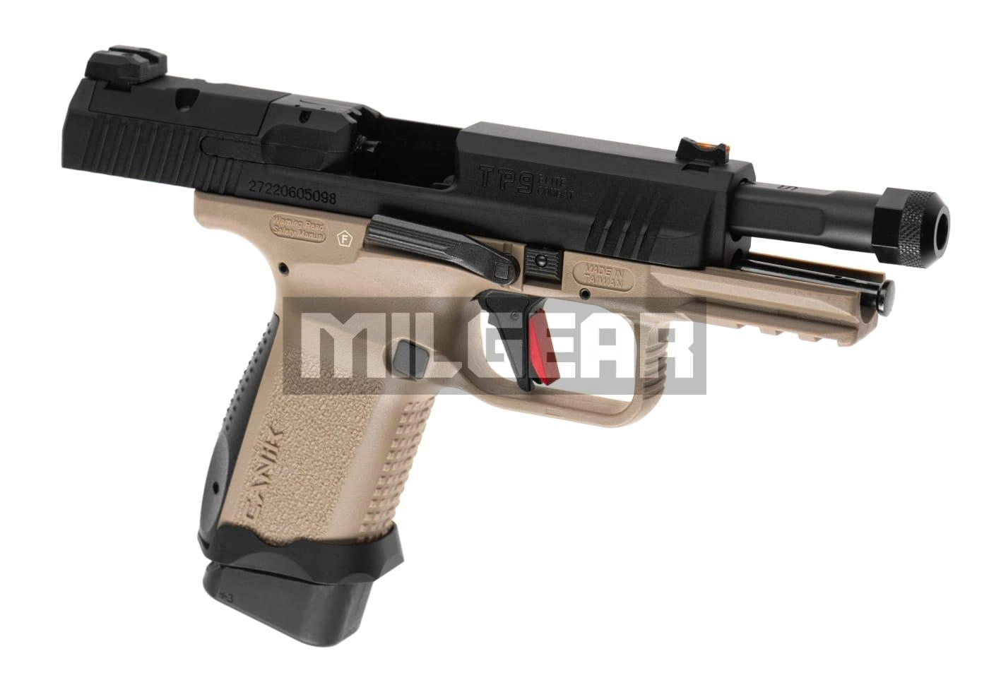 Cybergun Canik TP9 Elite GBB pistooli - Dual Tone