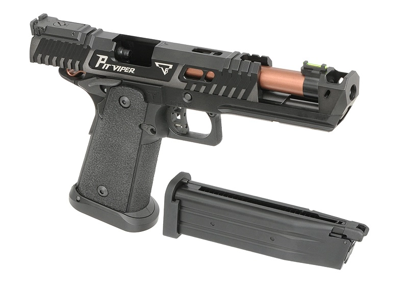 Army Armament JW4 TTI Pit Viper GBB (R614-1) - musta