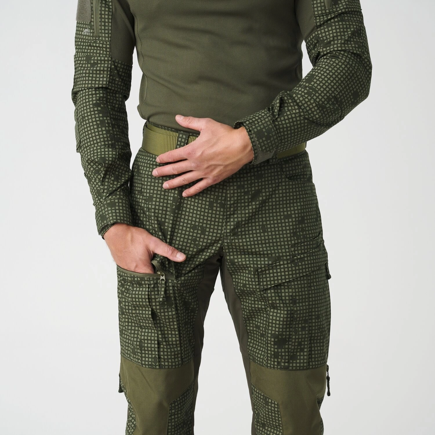 Helikon-Tex MCDU Pants - Desert Night Camo / Olive Green