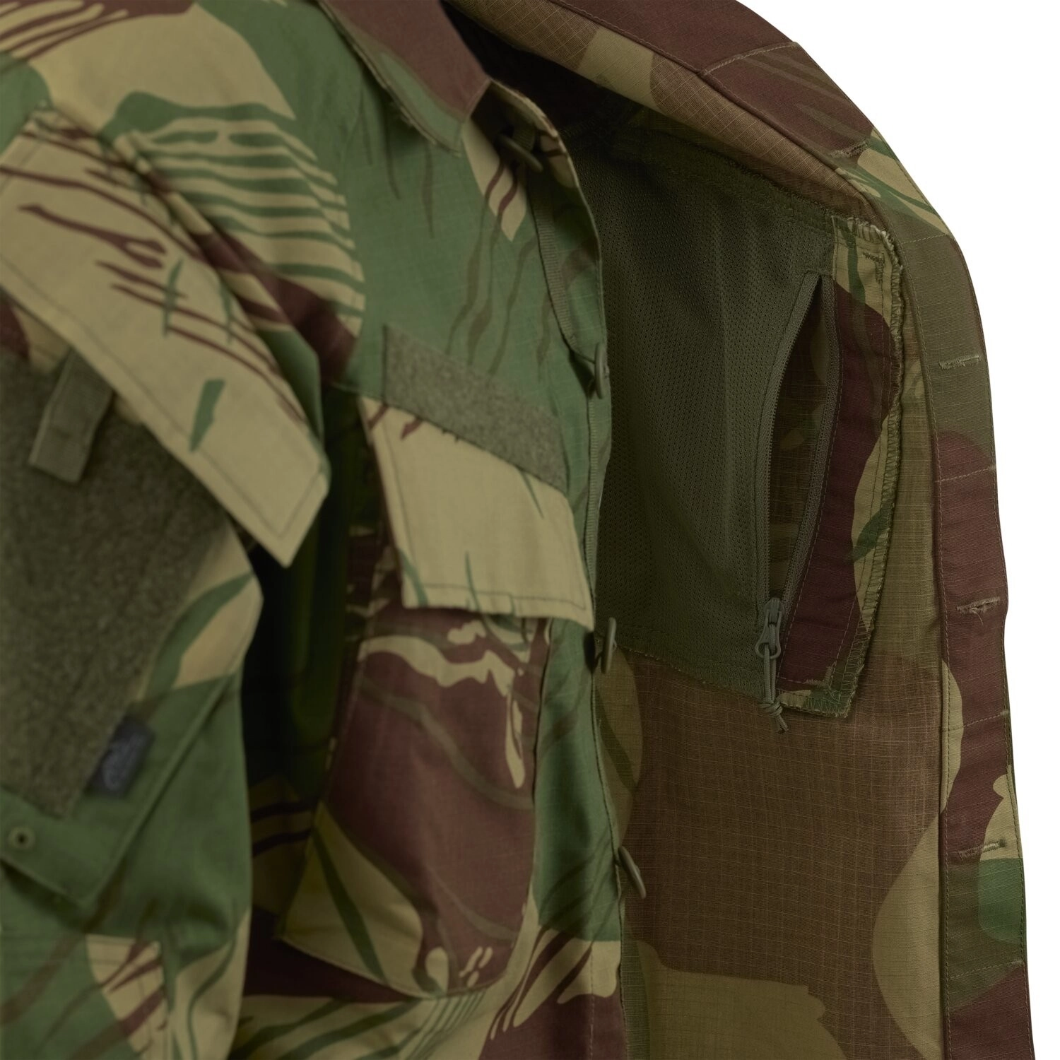 Helikon-Tex Raid Shirt - PolyCotton Stretch Ripstop - US Woodland