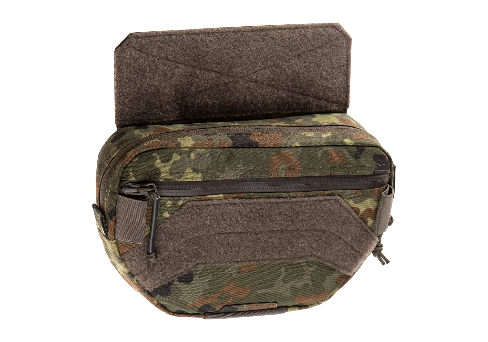 Clawgear Drop Down Velcro Utility Pouch - Flecktarn