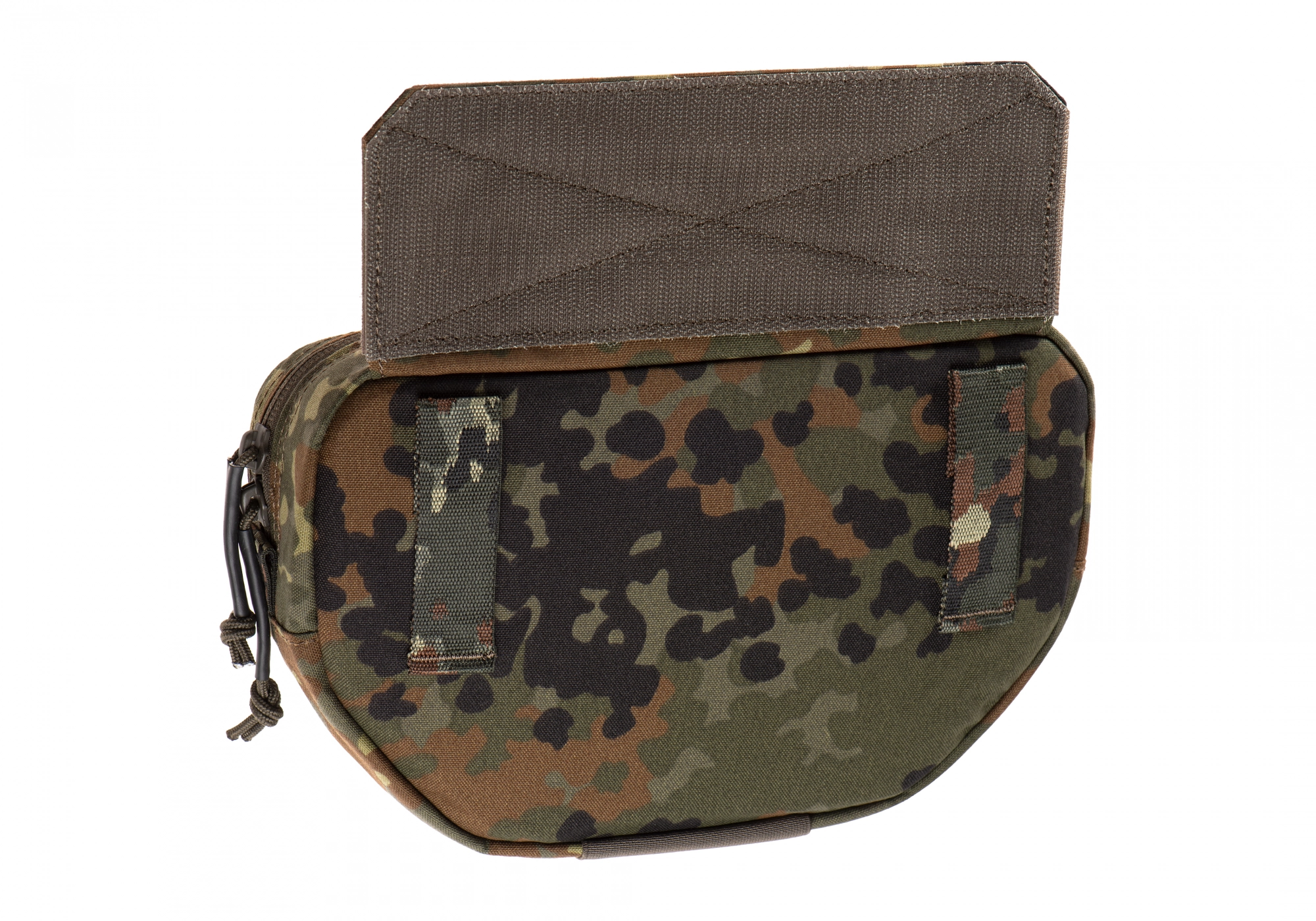 Clawgear Drop Down Velcro Utility Pouch - Flecktarn