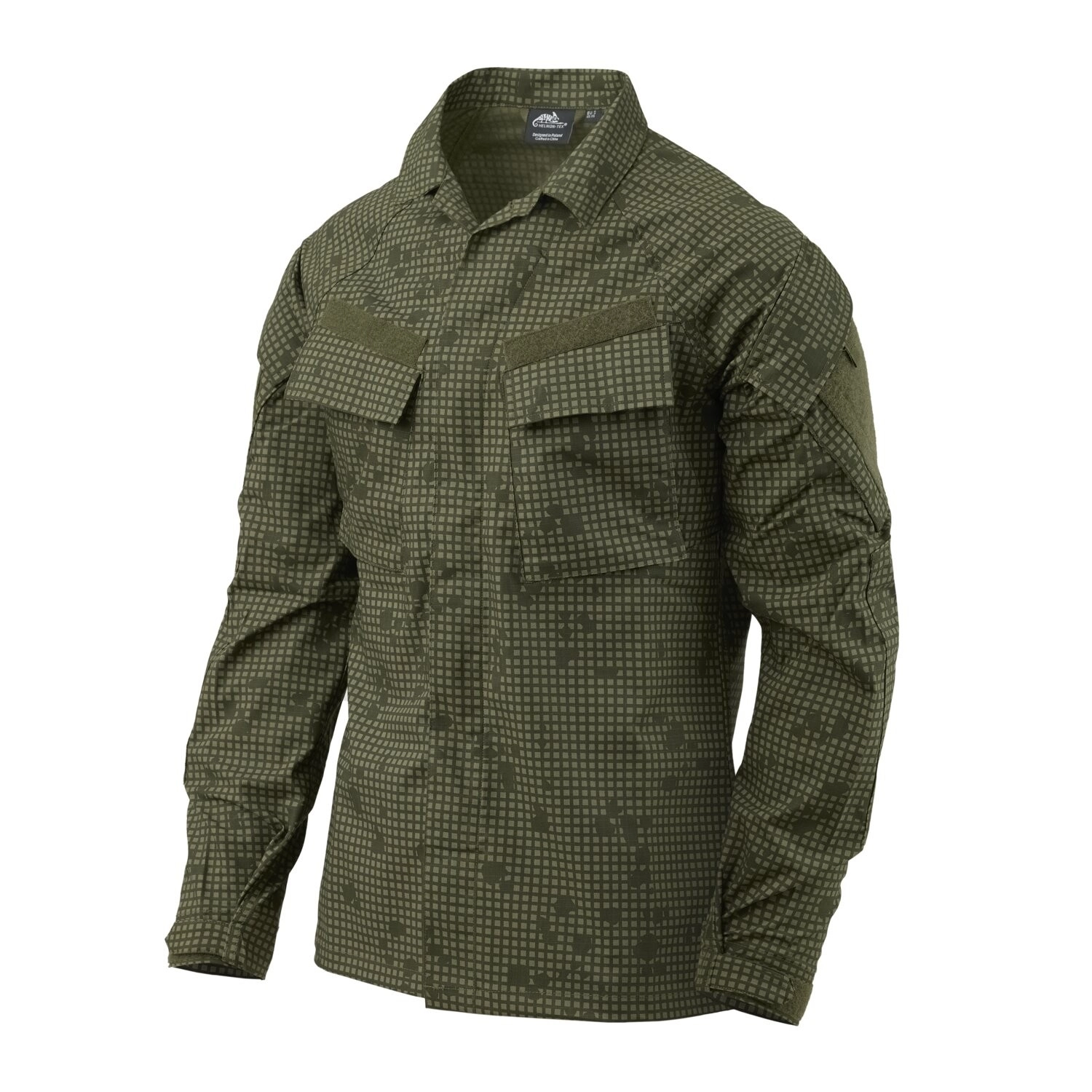 Helikon-Tex Raid Shirt - PolyCotton Stretch Ripstop - Desert Night Camo