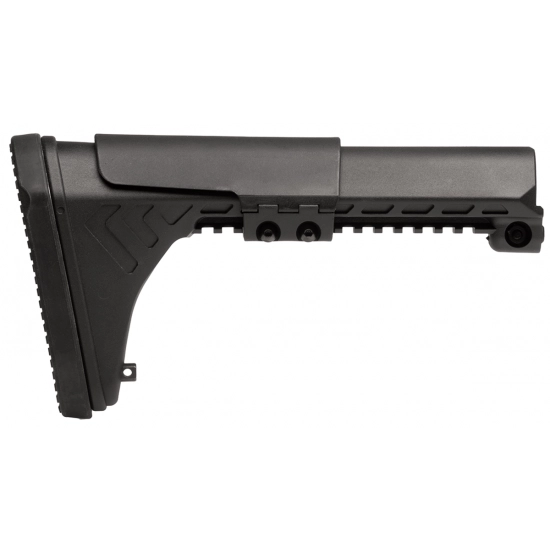 Leapers UTG PRO AR15 Ops Ready S5 Fixed Stock - musta