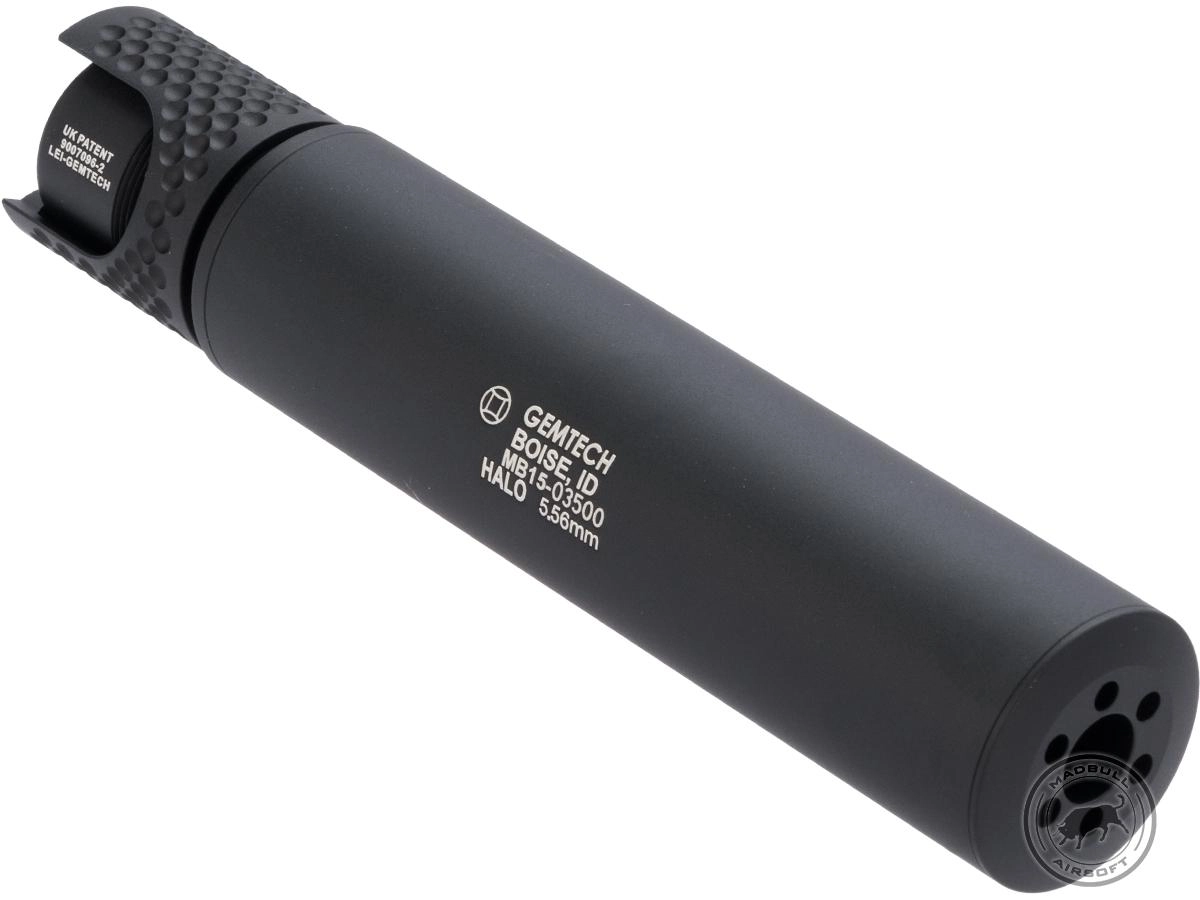 Madbull Gemtech HALO Silencer CCW - musta