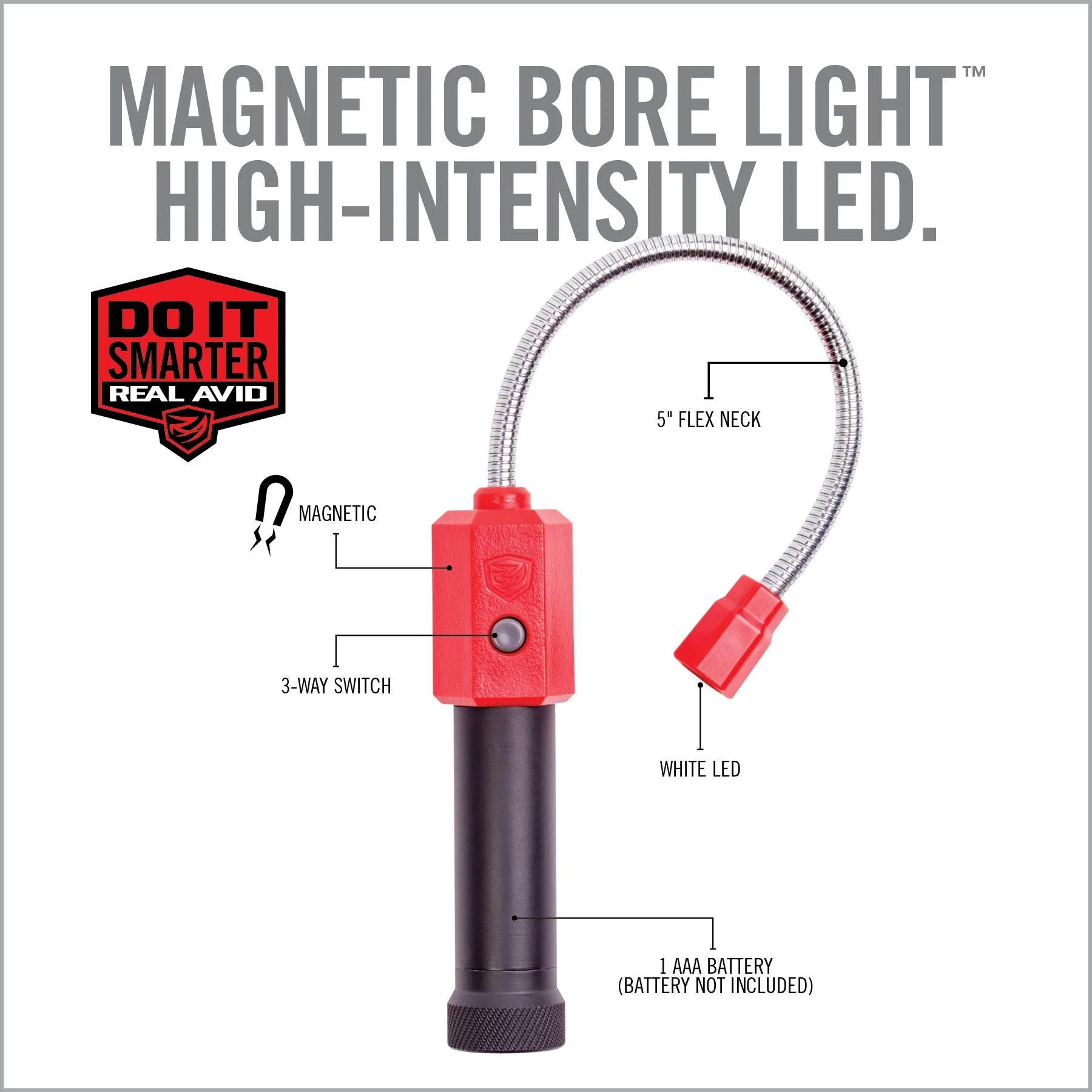 Real Avid Magnetic Bore Light