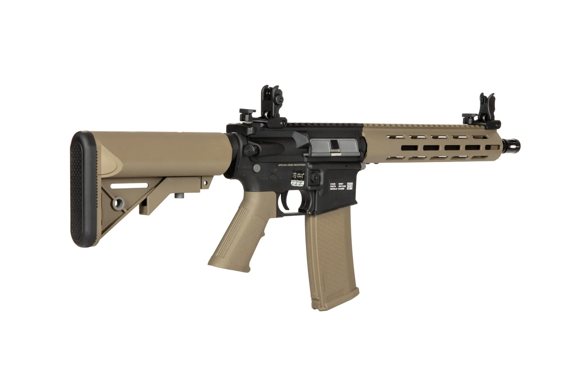 Specna Arms SA-F03 FLEX X-ASR 1.14 J sähköase - Half-Tan