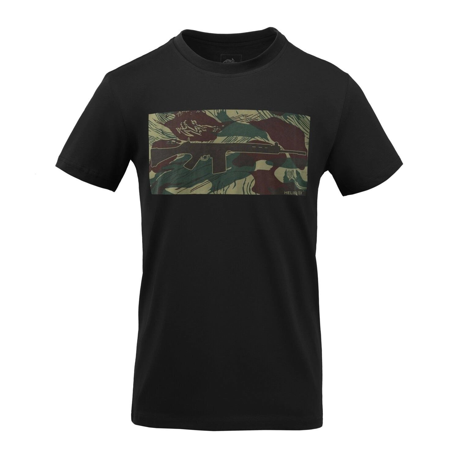 Helikon-Tex T-Shirt FN FAL - Black/Rhodesian Camo