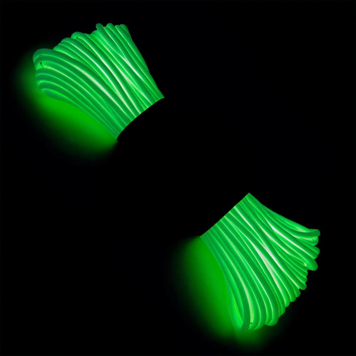 Atwood Rope MFG Paracord Uber Glow 15m (50ft) - Glow In The Dark