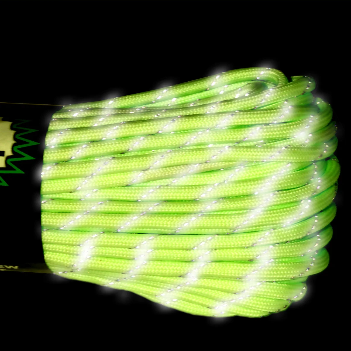 Atwood Rope MFG Uber Glow Reflective Paracord 15m (50ft) - Glow In The Dark