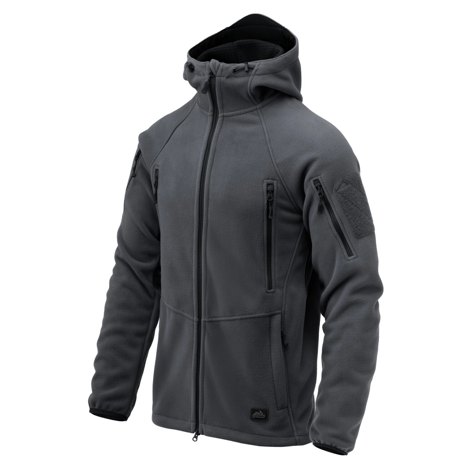 Helikon-Tex Patriot MK2 Hybrid Fleece takki - Shadow Grey / Black