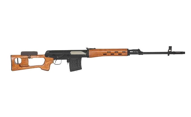 CYMA CM057 SVD sähköase - metallinen, puuosilla