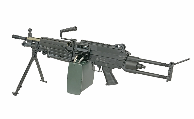 A&K M249 PARA Sports Line AEG konekivääri - musta