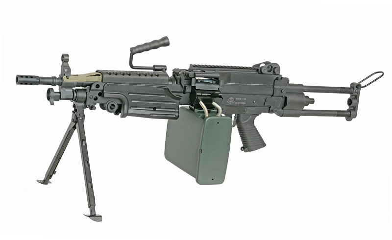 A&K M249 PARA Sports Line AEG konekivääri - musta