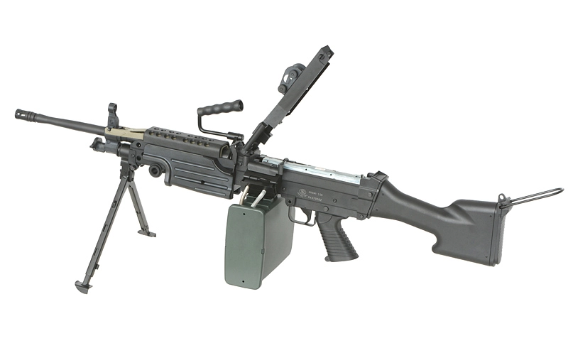 A&K M249 MKII SAW Sports Line AEG konekivääri - musta